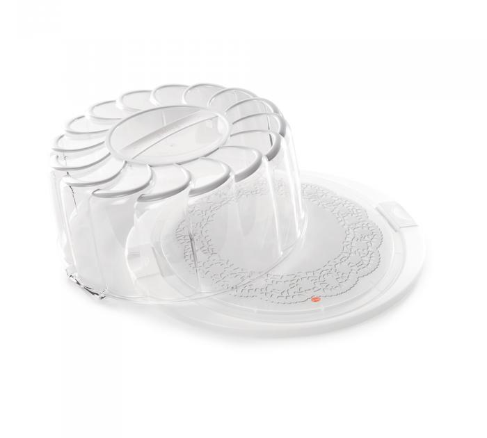 Taartdoos dia. 28 cm hoog 11 cm