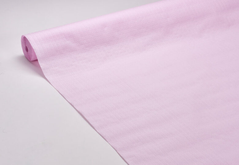 NAPPE VIEUX ROSE GAUFREE 1.18X20M