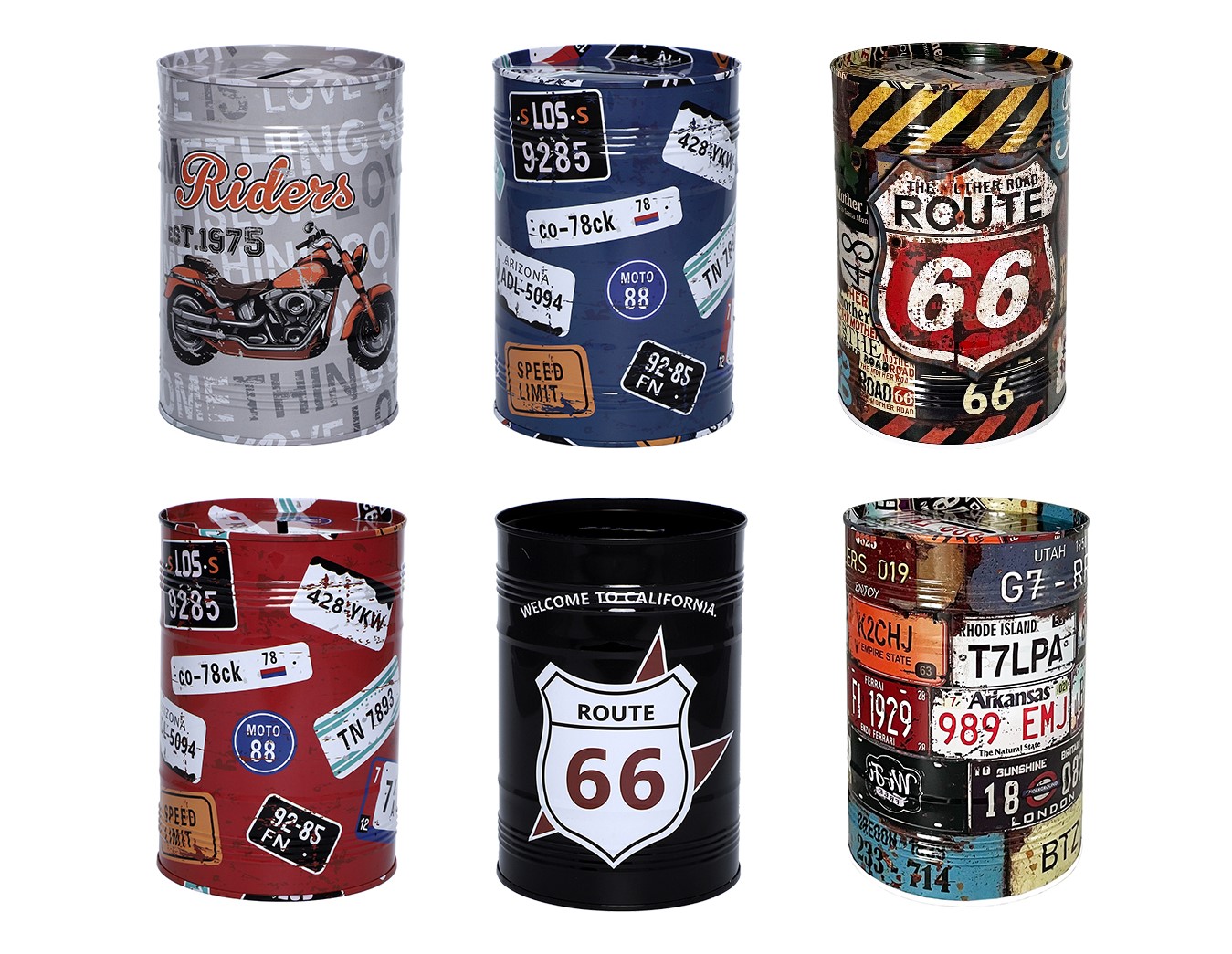 TIRELIRE DESIGN RETRO 10X15CM