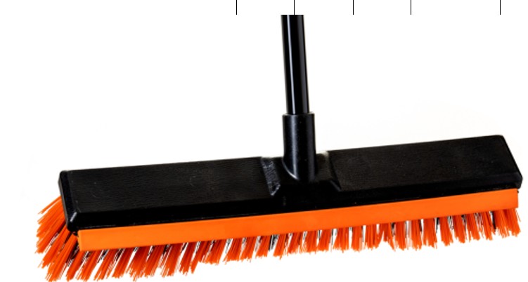 BROSSE DE RUE 45X11X8 CM + MANCHE 140 CM