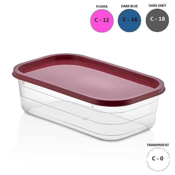 BOITE DE CONSERVAT. RECTANGULAIRE 2500ML