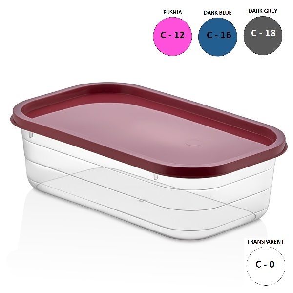 BOITE DE CONSERVAT. RECTANGULAIRE 3500ML