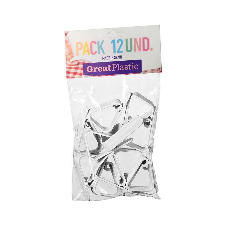 LOT DE 12 SERRE NAPPES EN PLASTIQUE