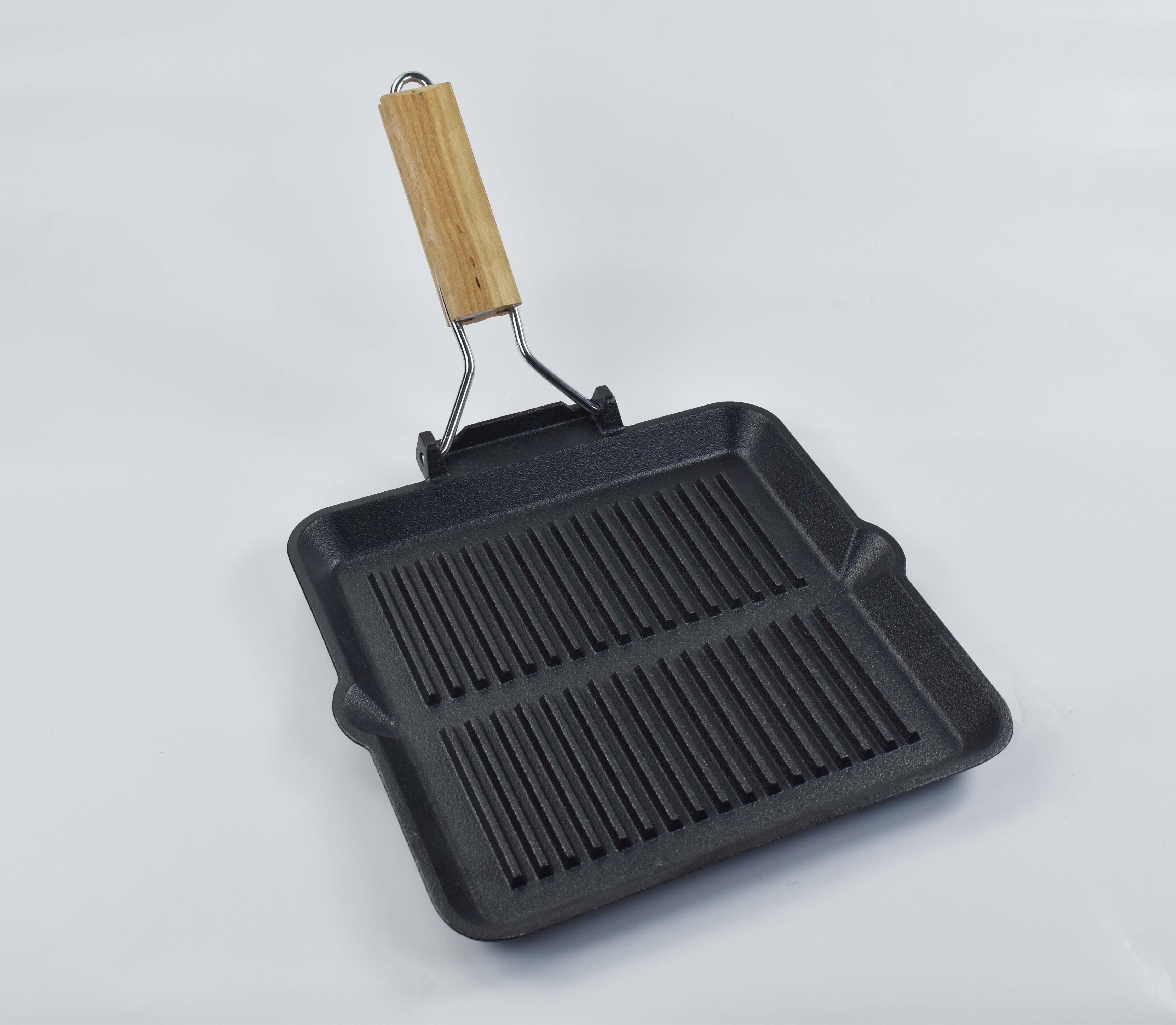 GIETIJZEREN GRILL 24X24CM