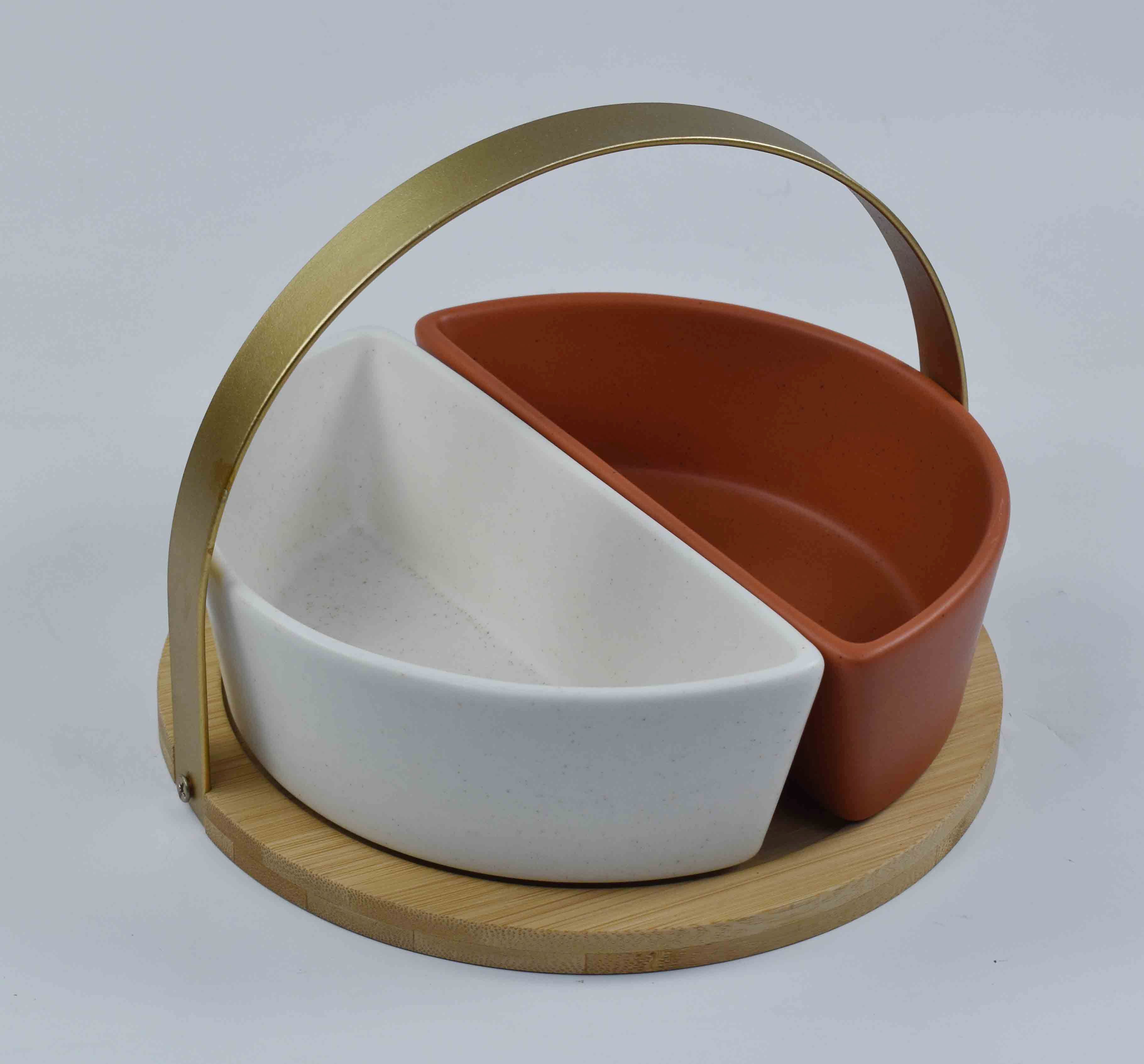 TAPAS SET 3 STUKS 20.8X21.2X6.8CM