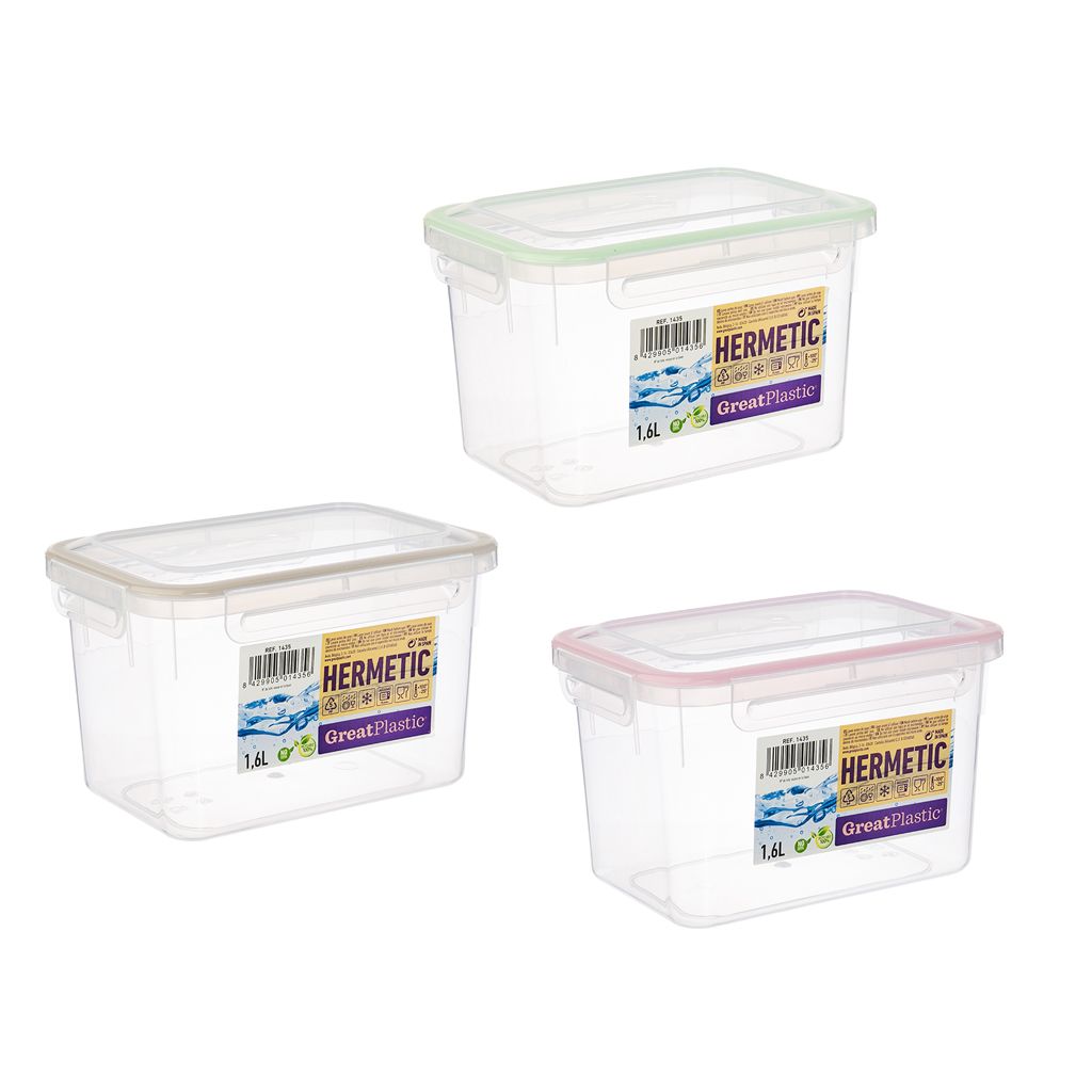 DOOS 4 CLIPS 1.8L ALBA 18X12.5X11.5CM