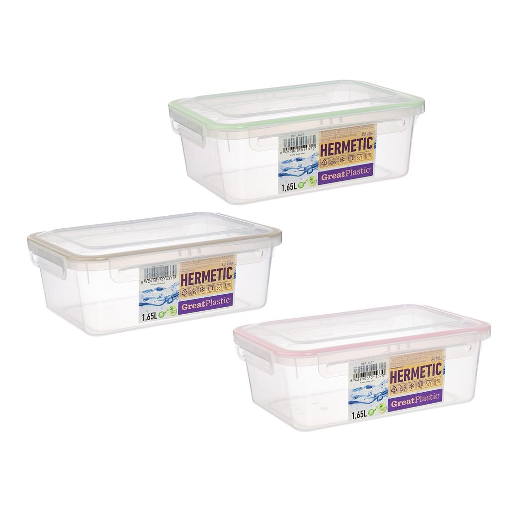 BOITE 4 CLIPS 1.8L ALBA 22X15X8CM