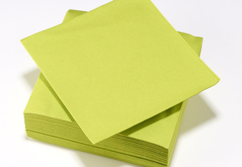 40 SERVIETTES  COCKTAIL ANIS 25X25CM