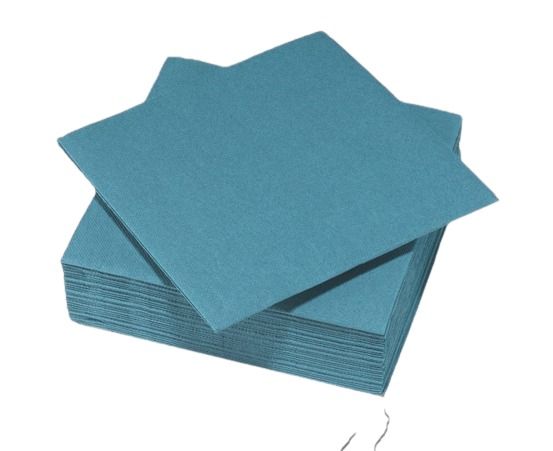 30 EENDENBLAUW SERVETTEN 38X38CM