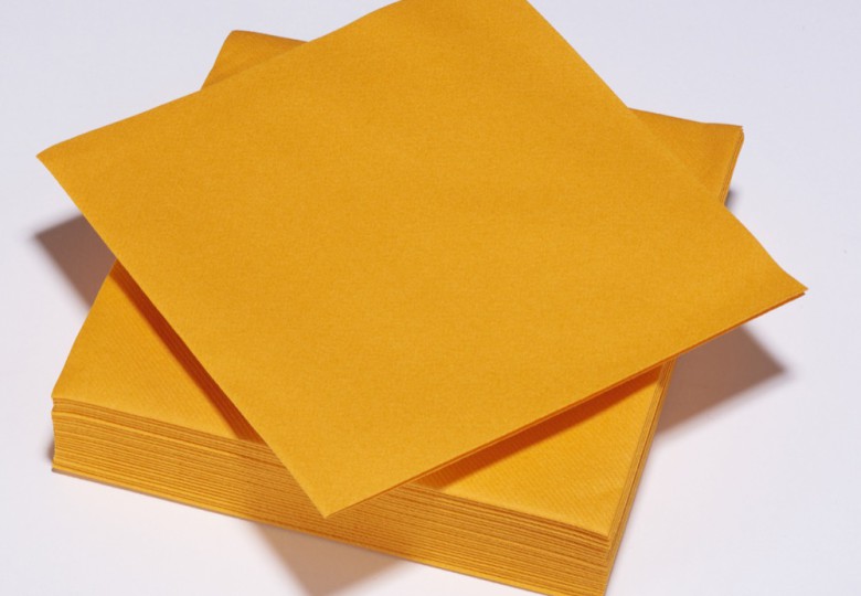 30 MANDARIJN SERVETTEN 38X38CM