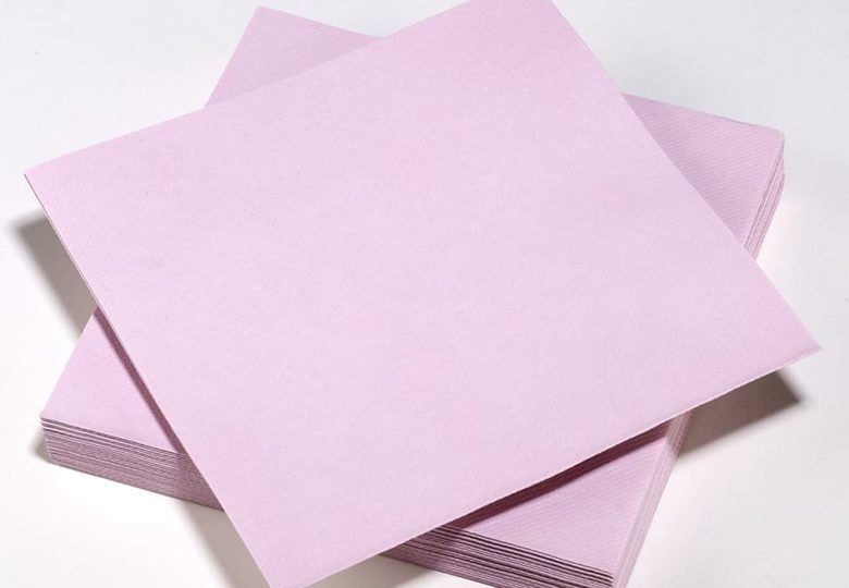 30 OUD ROZE SERVETTEN 38X38CM