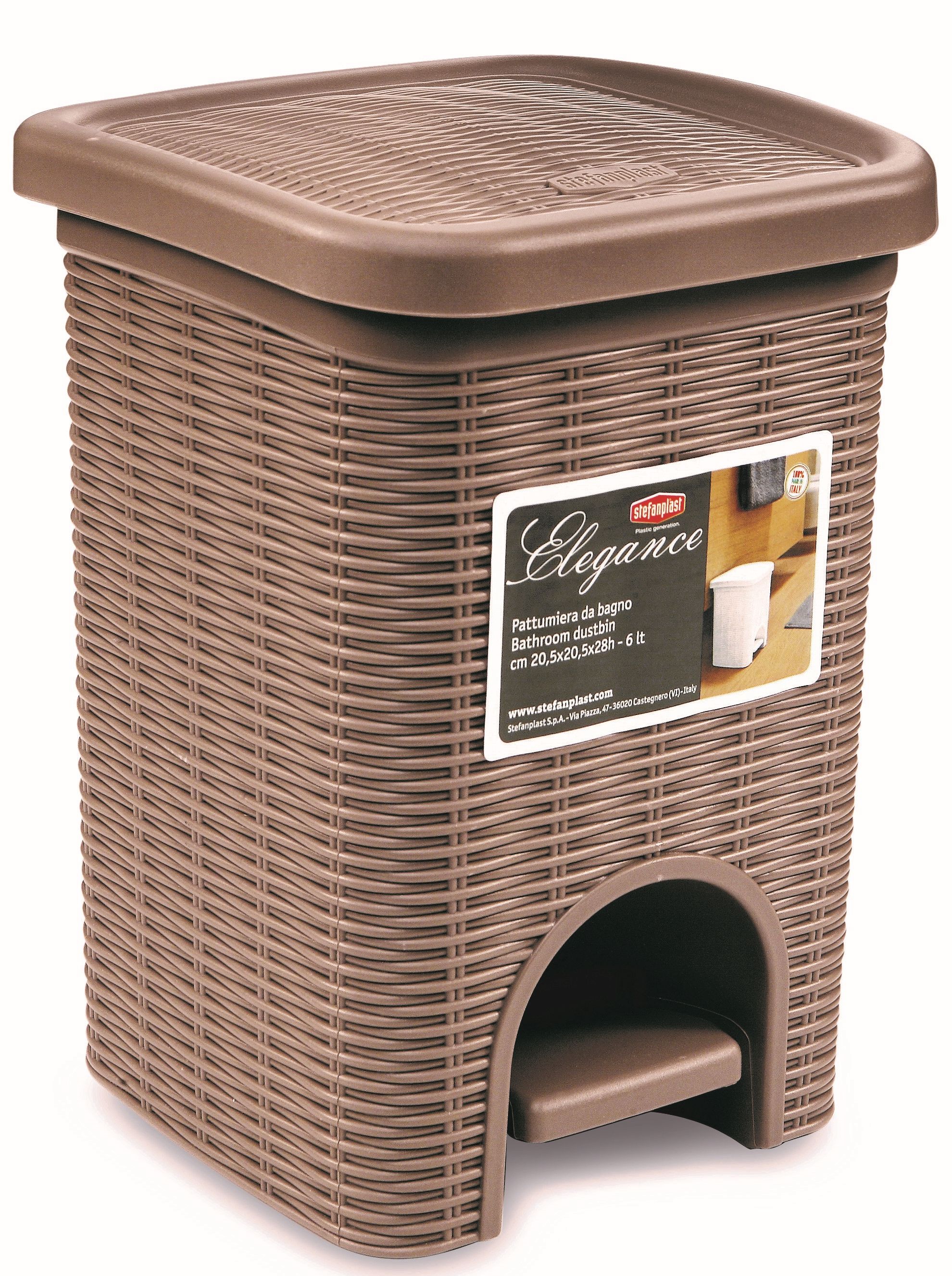 PEDAALEMMER ELEGANCE 6L TAUPE