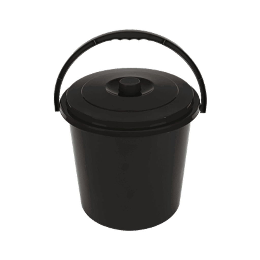 Afvalbak van 15 liter met deksel