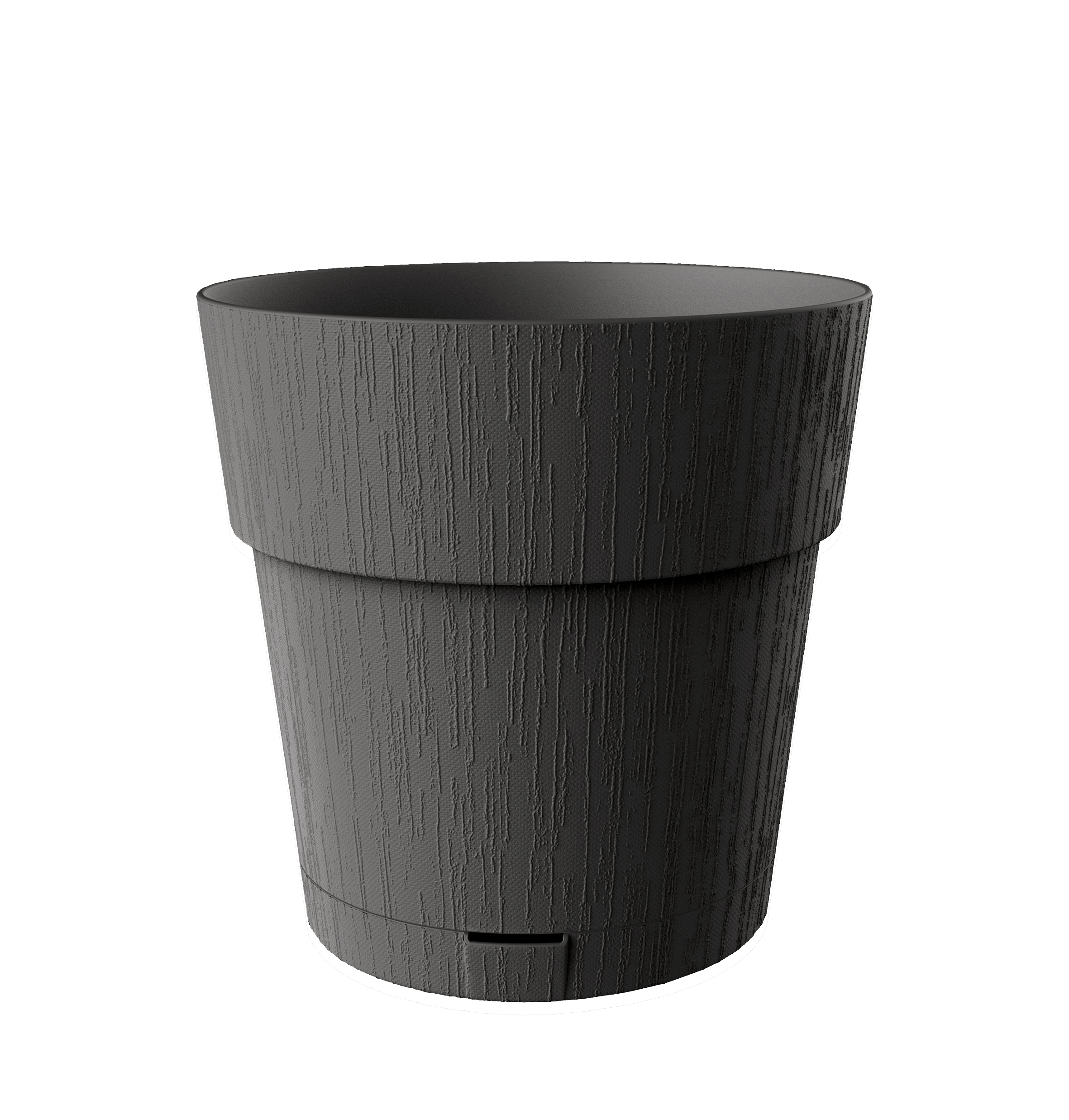 CACHE POT 3.2L ETHICA GRAPHITE 20 CM