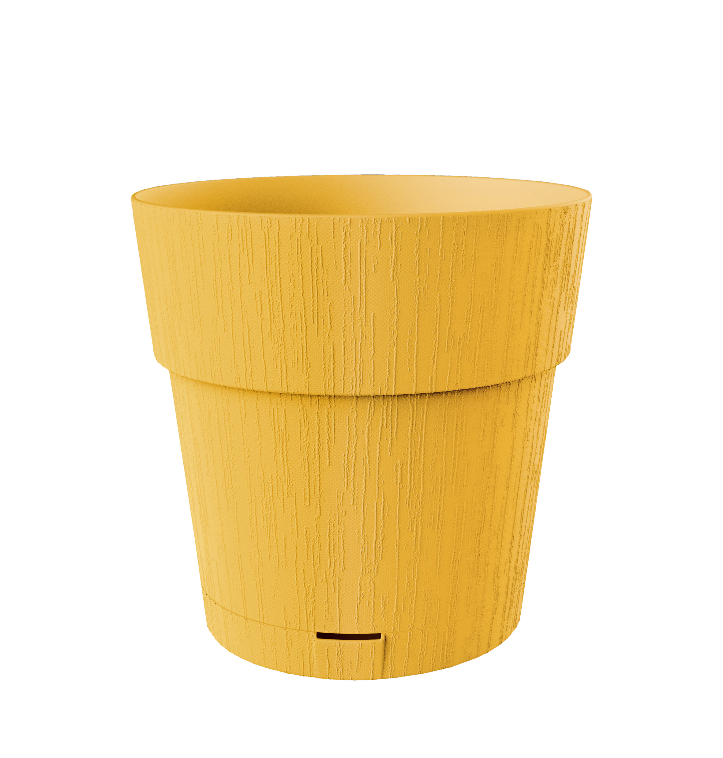 CACHE POT 3.2L ETHICA JAUNE 20 CM