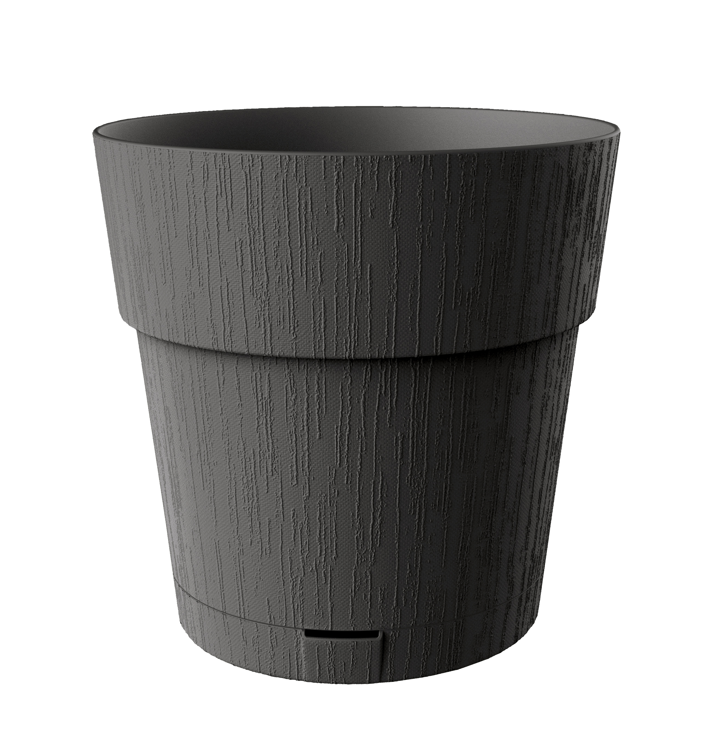 CACHE POT 7.5L ETHICA GRAPHITE 25 CM
