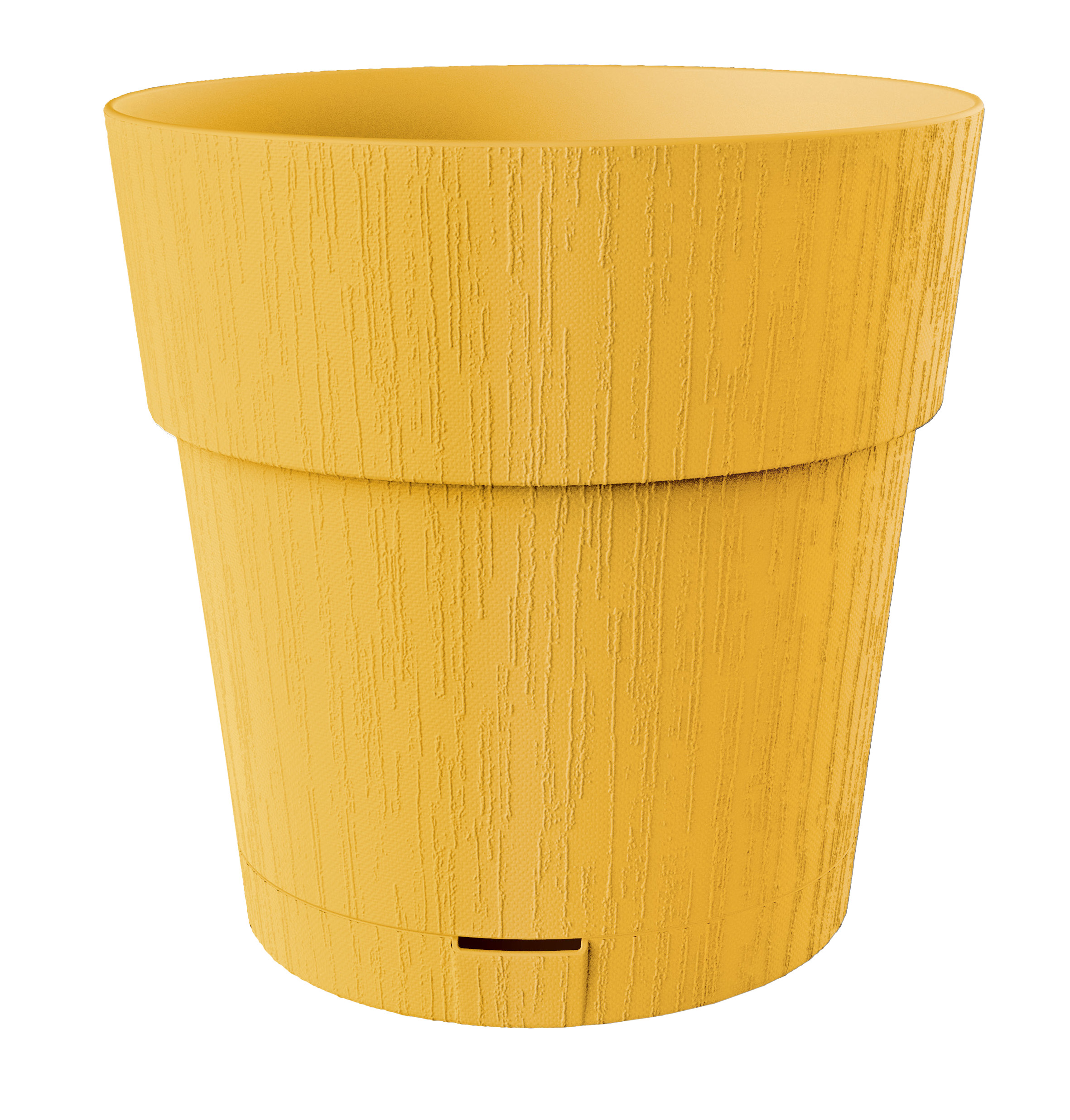 CACHE POT 11.8L ETHICA JAUNE 30 CM