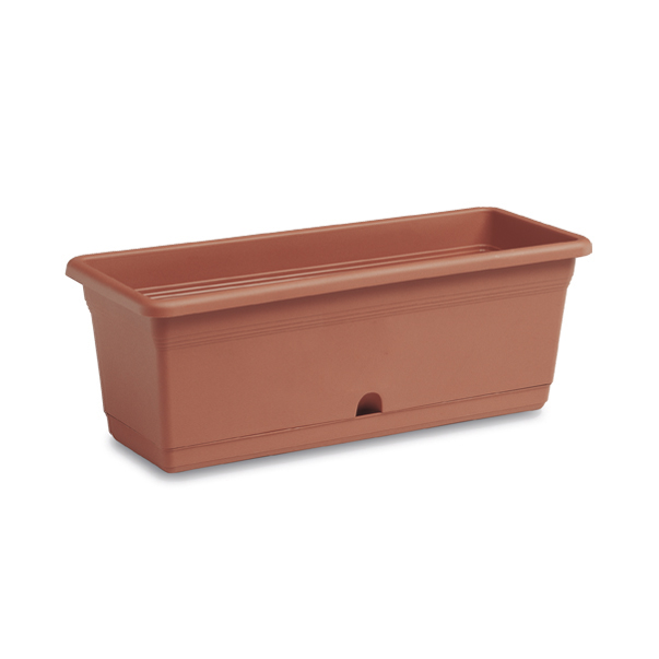JARDINIERE 50CM TERRACOTTA 11L