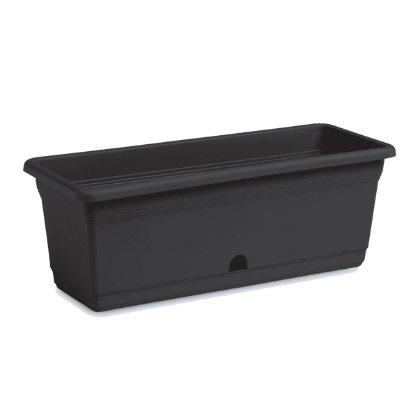 BLOEMBAK 60CM ANTHRACITE 13L