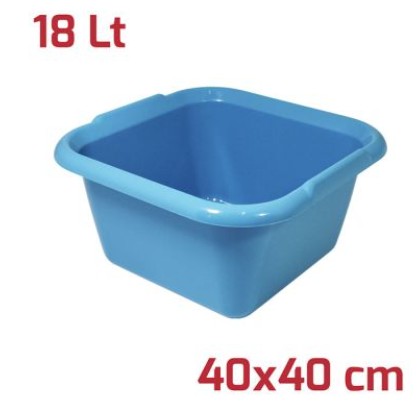 BASSINE CARREE 40X40 - 18LT