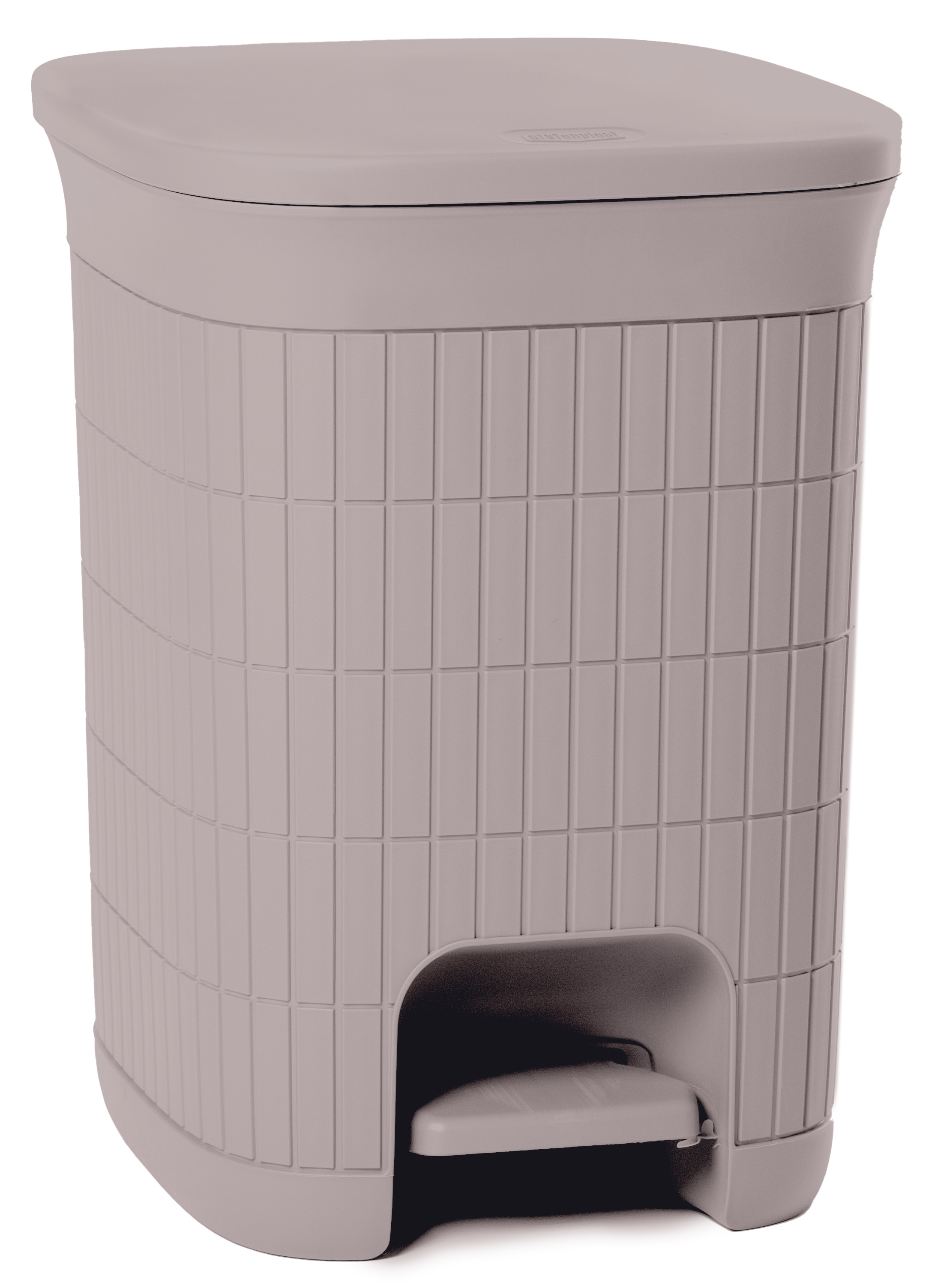 DOMUS 20LT GREIGE AFVALBAK