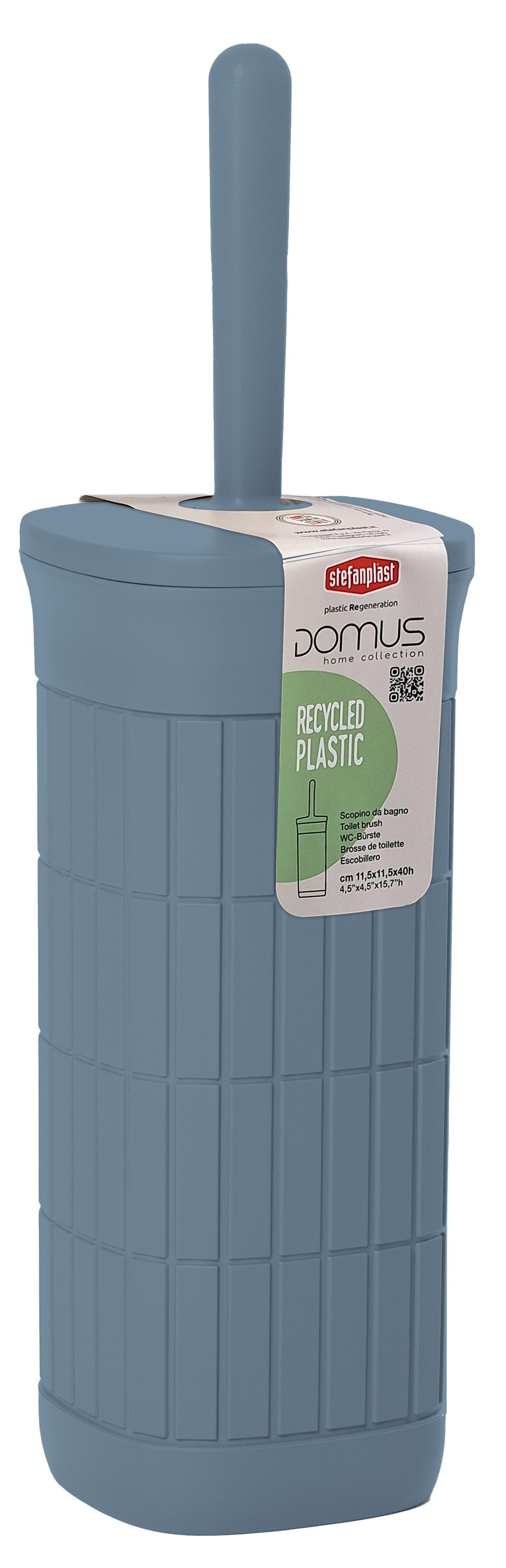 BROSSE WC BLEU DOMUS