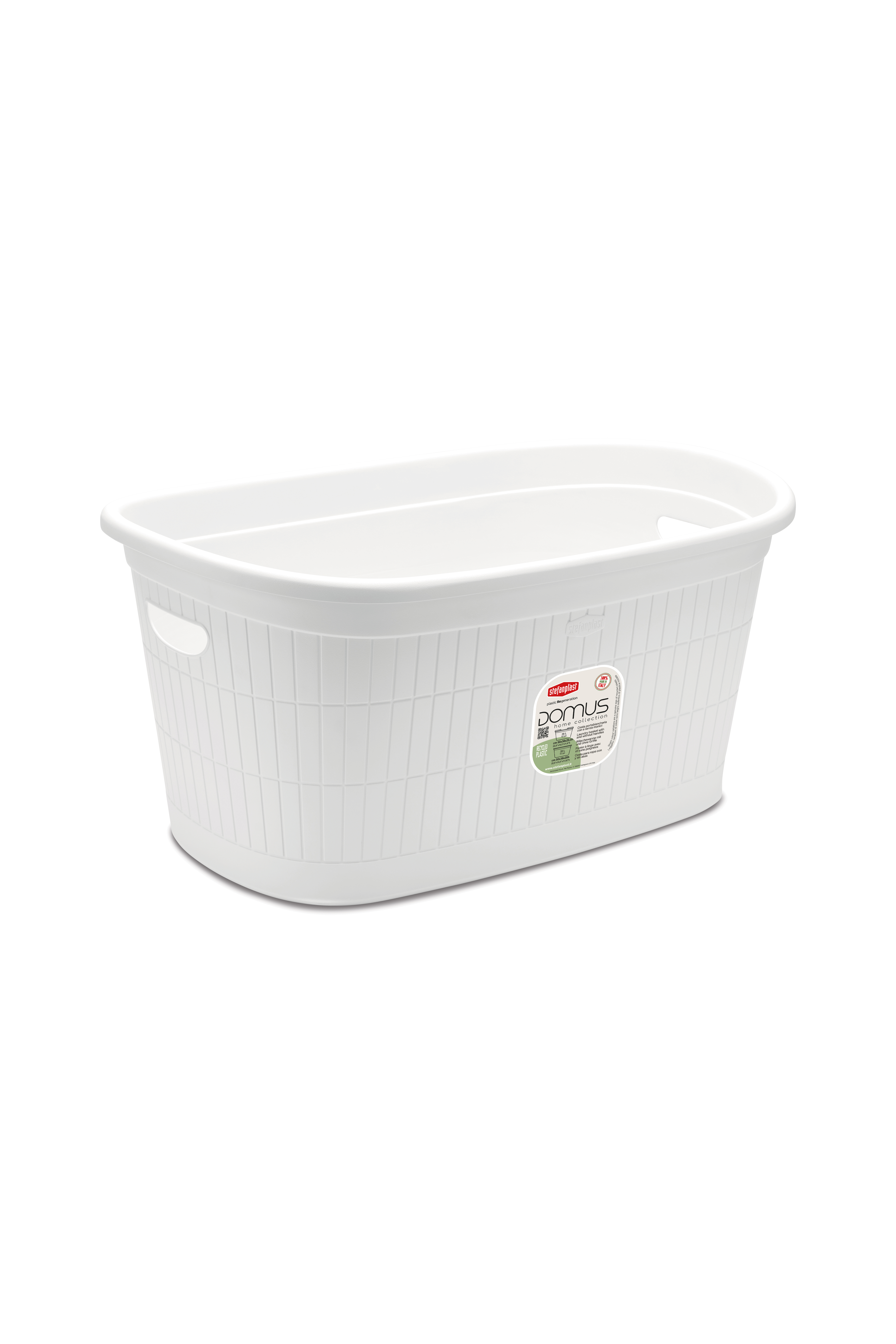 DOMUS 35L WITTE LINNEN MAND