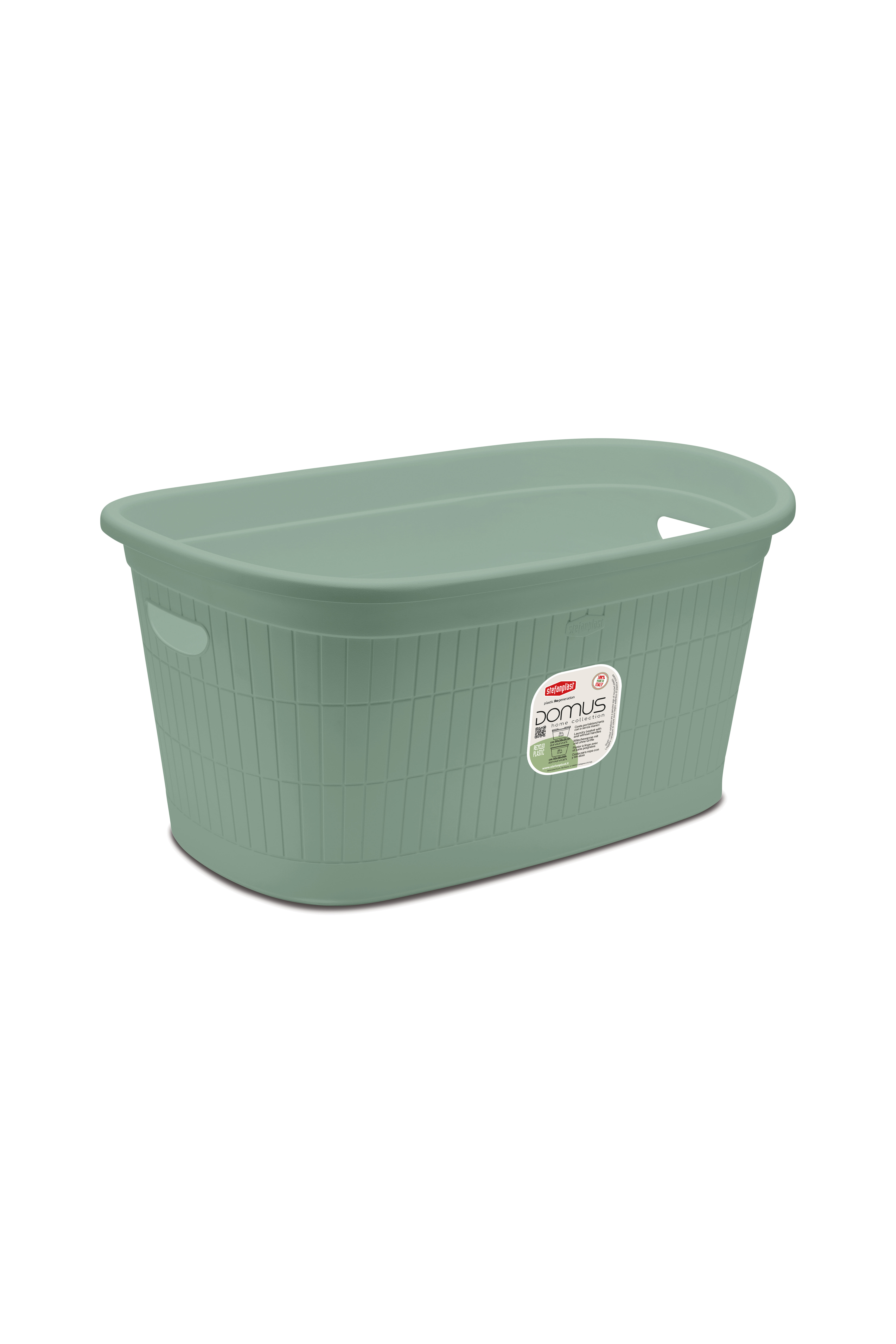 PANIER LINGE VERT 35LT DOMUS