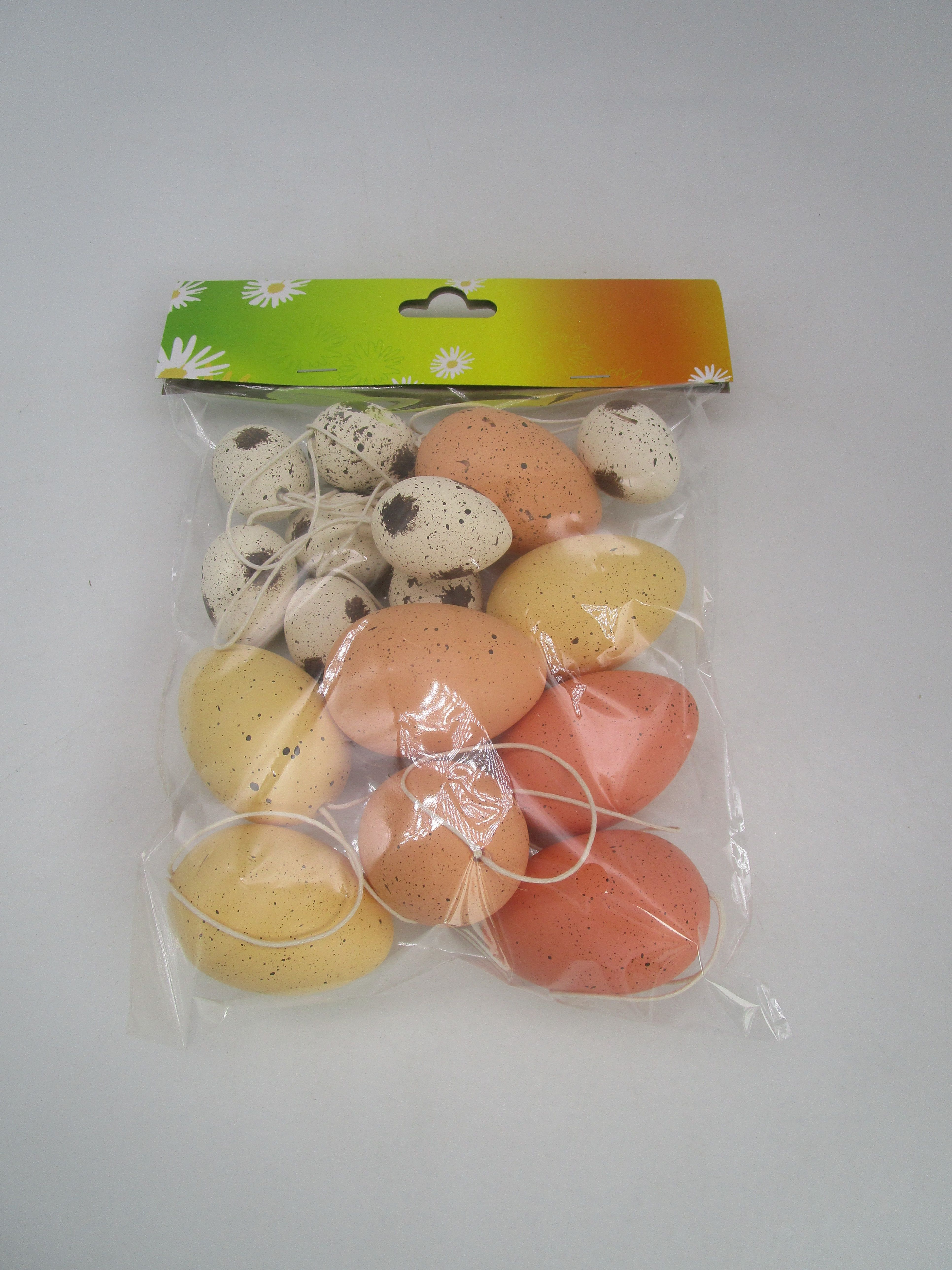 SET DE 16 OEUFS DE PAQUES ORANGE