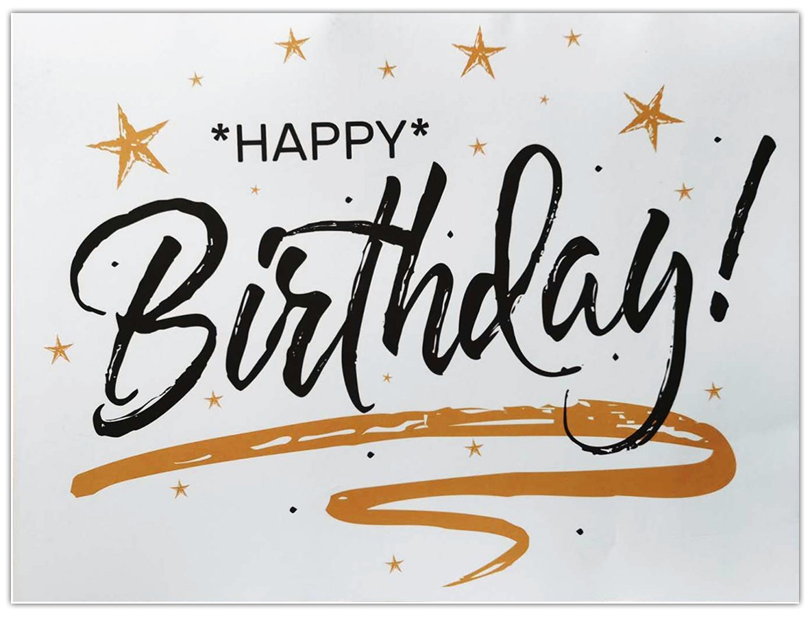 CARNET36 SETS DE TABLE PAPIER "BIRTHDAY"