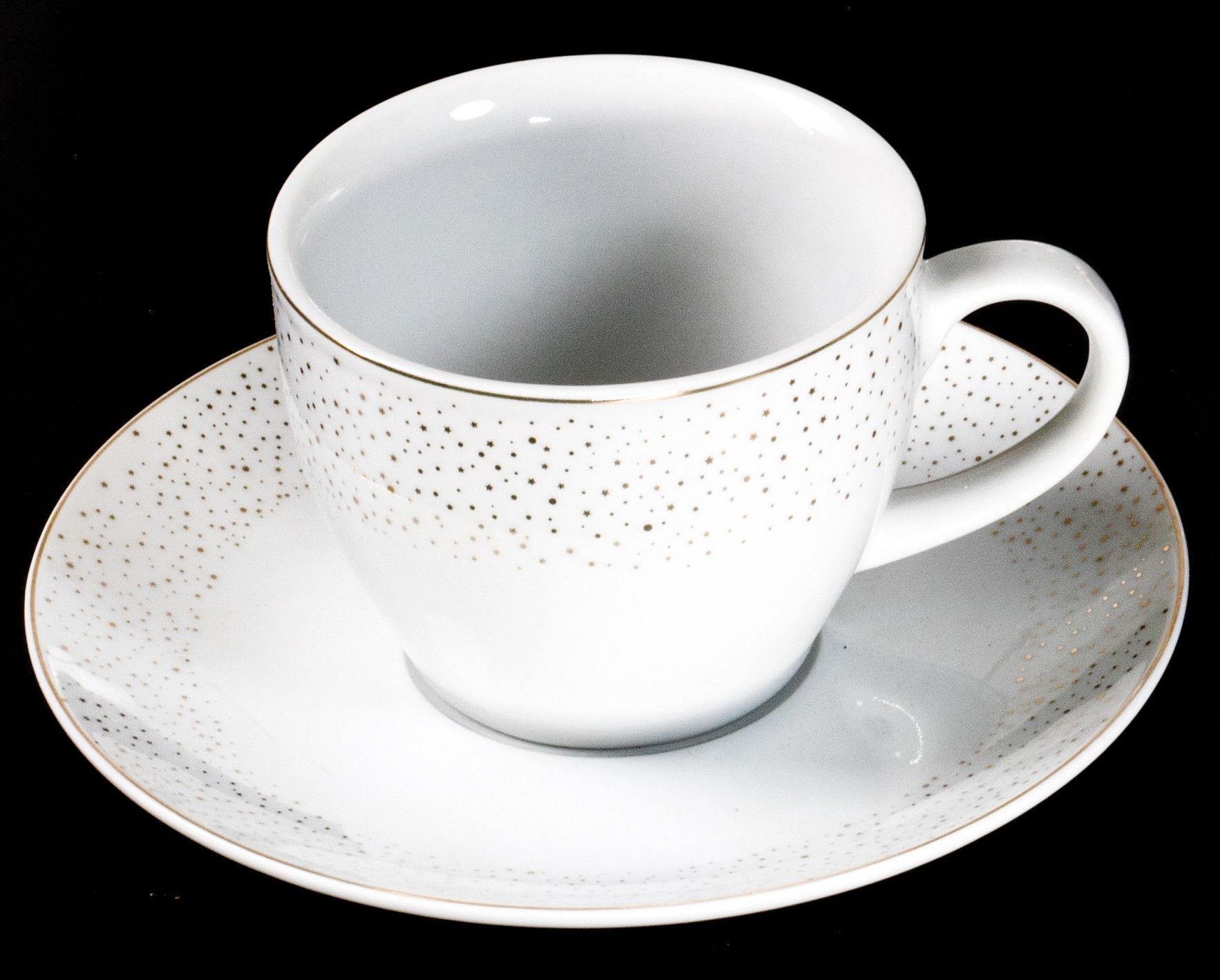 KOPJE 220CC "APOLLINE" GOUD + ONDER KOPJ