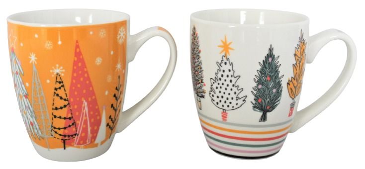 MUG "NOEL" 40CL - 2 DECORS ASSORTIS