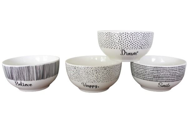 BOL "BELIEVE" DIA.12.7CM H.6.7CM