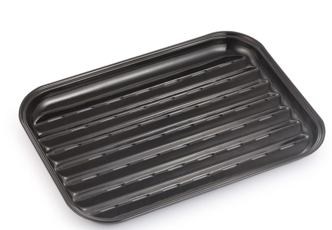 BBQ KOEKENPAN MET ANTI-AANBAKAFWERKING