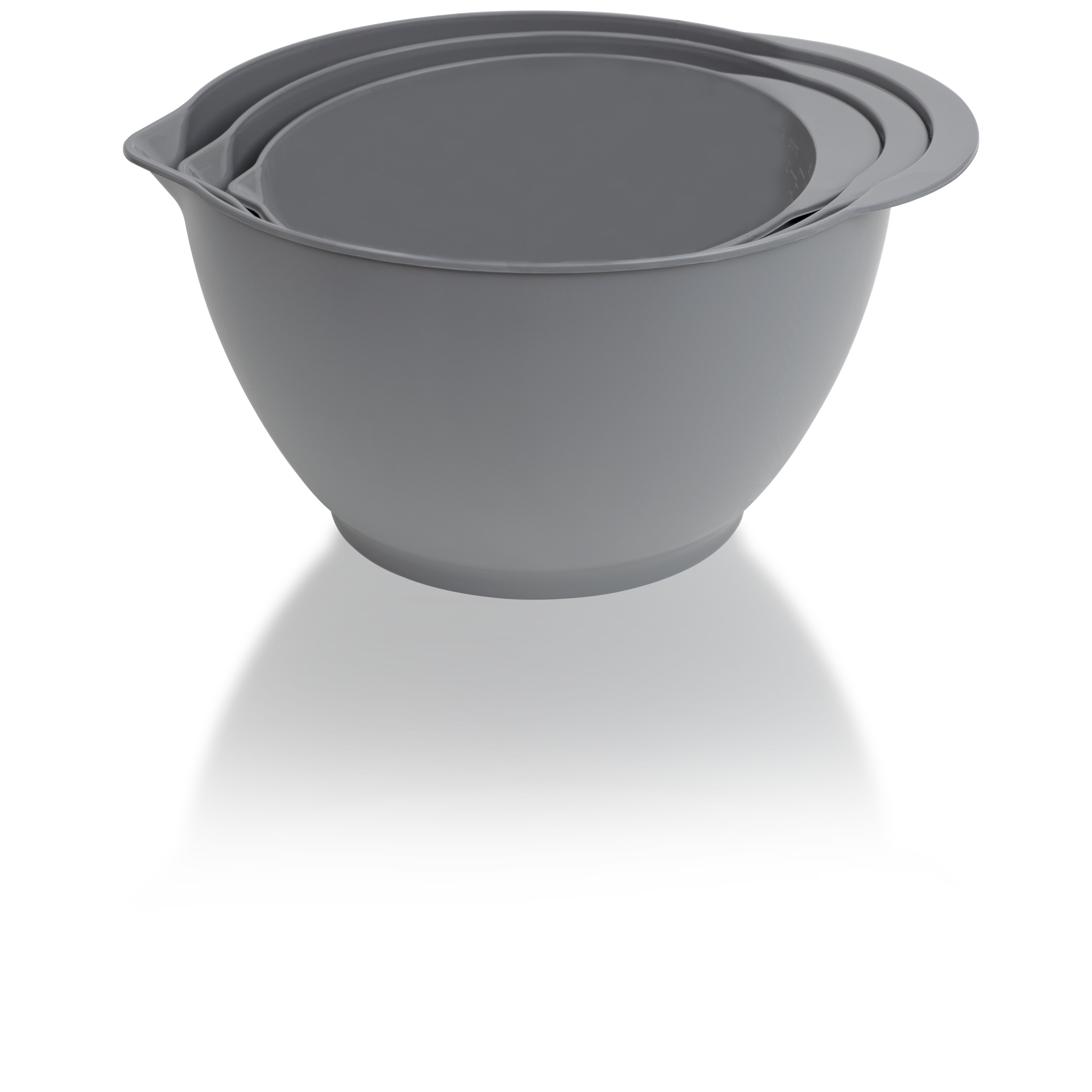 SET DE 3 SALADIERS 1.2L/2.4L/3.5L GRIS