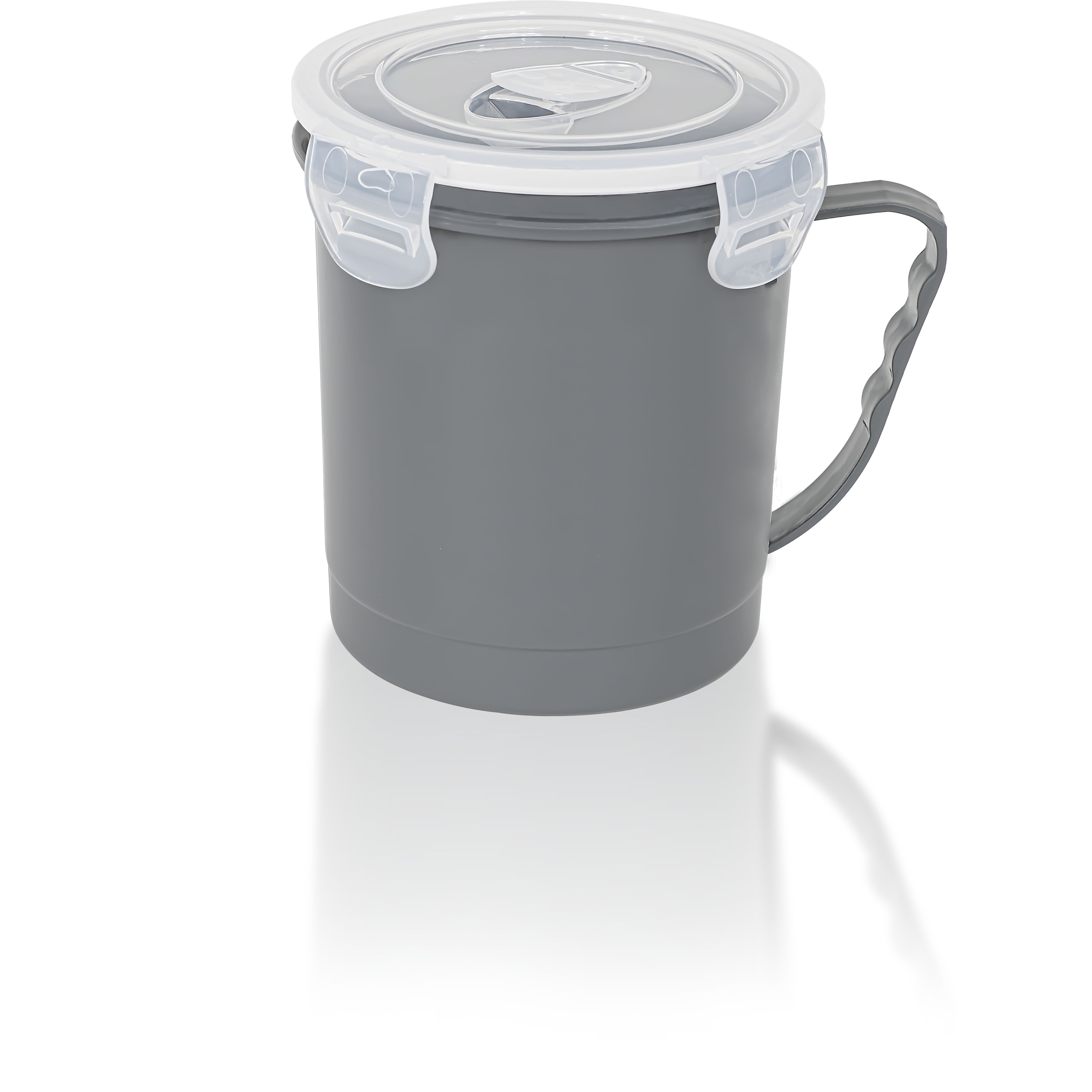 MICROGOLFOVEN MUG 700ML GRIJS