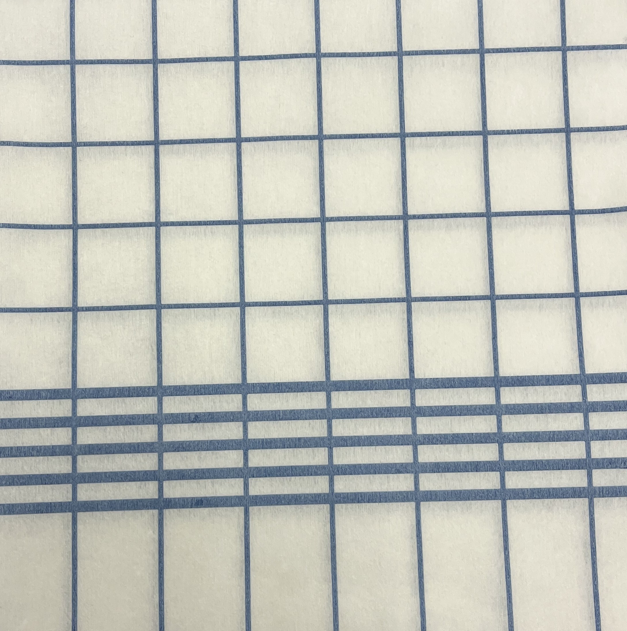 20 SERVIETTES CACHEMIRE BISTROT BLEU