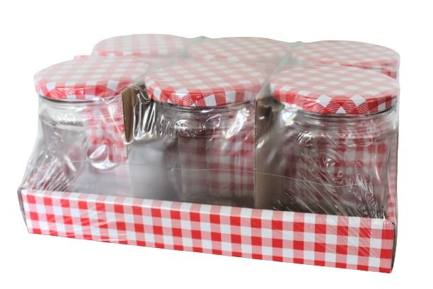 SET 6 GLAZEN JAMPOTTEN 400ML