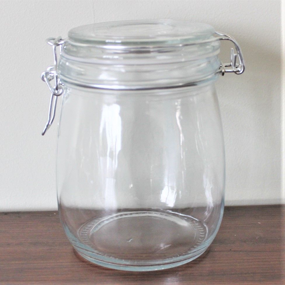 BOCAL A STERILISER EN VERRE 830ML