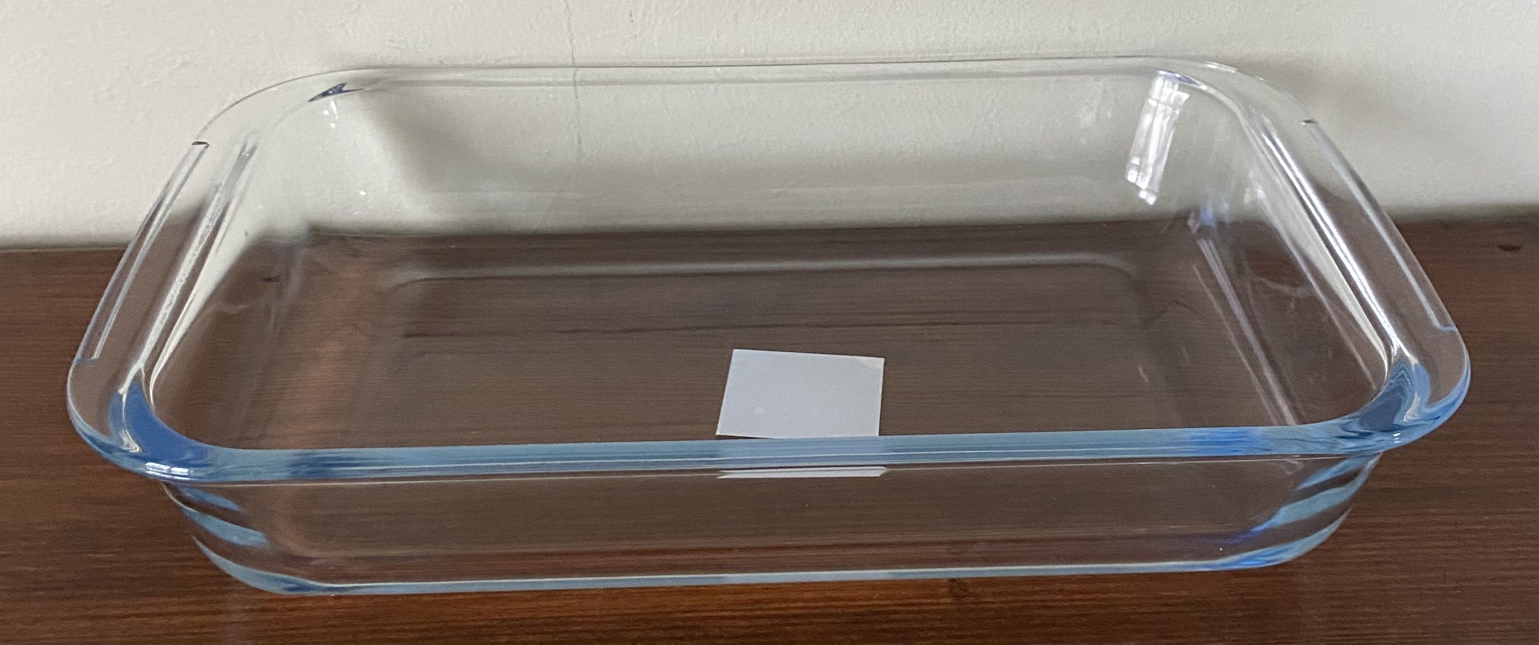 PLAT A  FOUR EN VERRE 1L AVEC POIGNEES