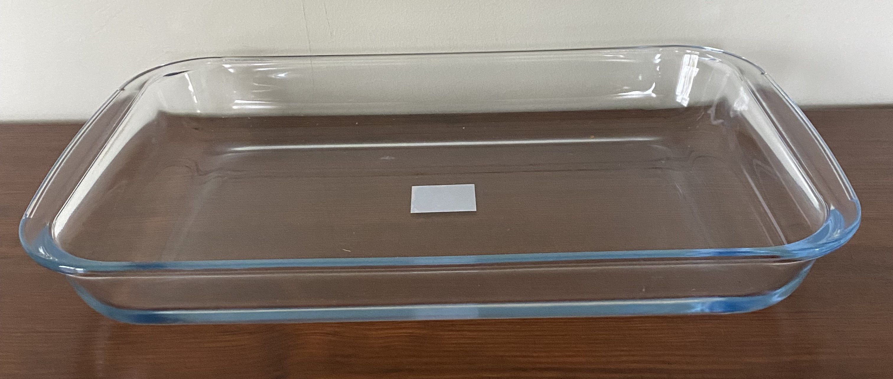 PLAT A FOUR EN VERRE 3L AVEC POIGNEES