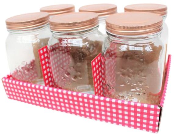 GLAZEN BOKAAL + METAAL DEKSEL 0.5L