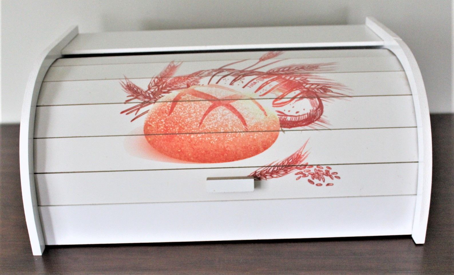 BOITE A PAIN EN BOIS "PAIN" 38.5X26X17CM