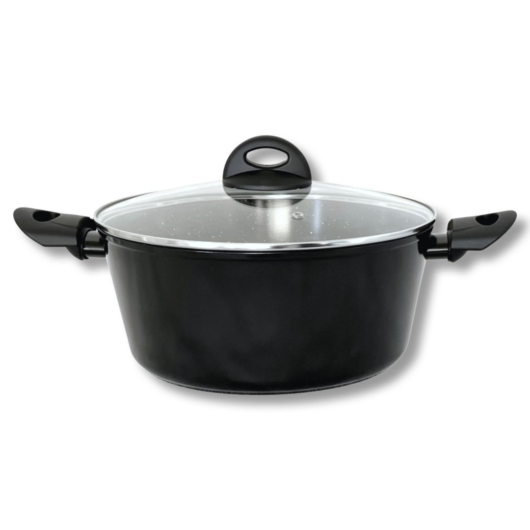 KERAMISCHE MARBER KOOKPOT 24CM