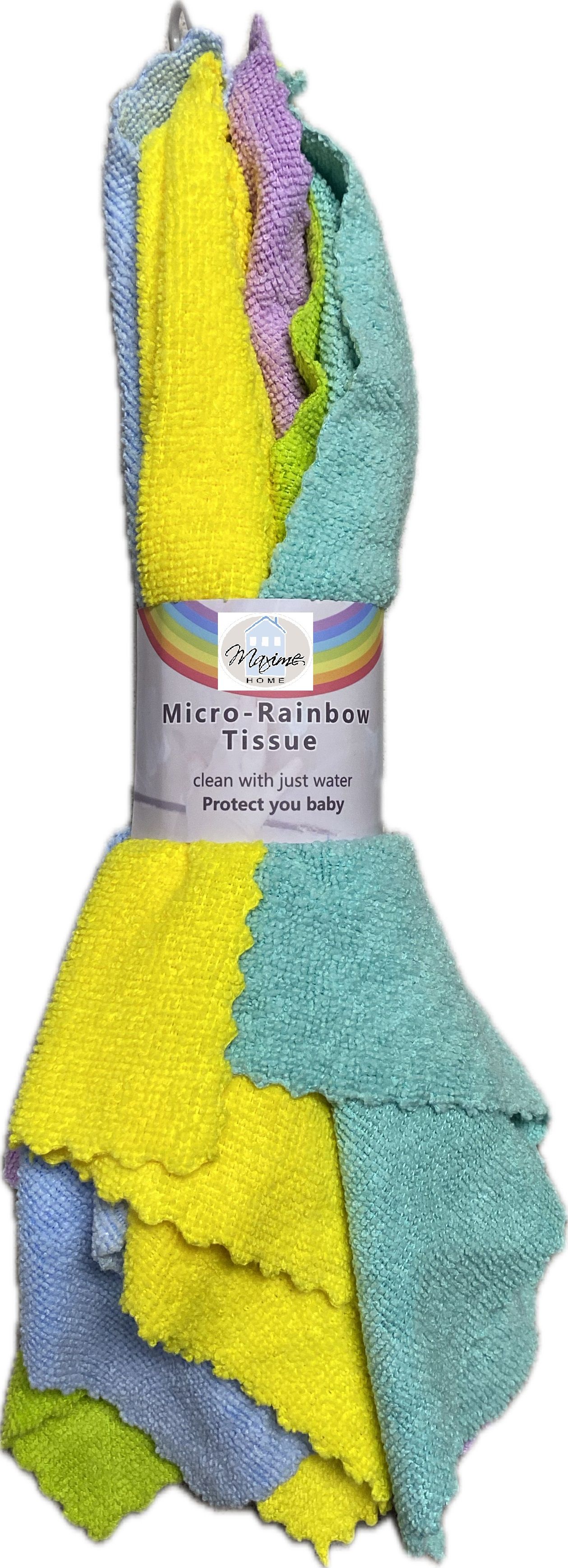 SET DE 5 LINGETTES MICROFIBRE 18G 30X30C