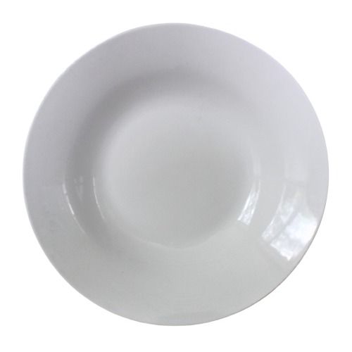 ASSIETTE CREUSE RONDE BLANCHE 20,5CM