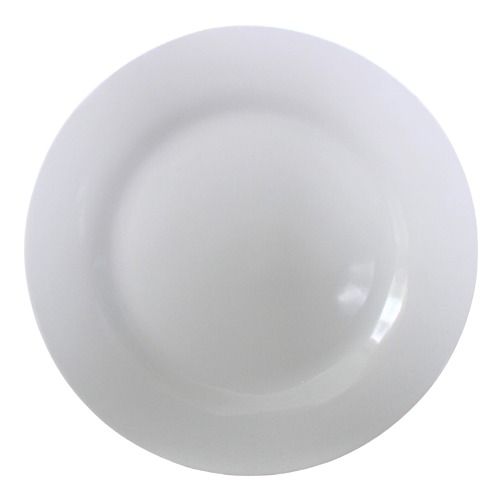 ROND PLAT EETBORD WIT 24CM