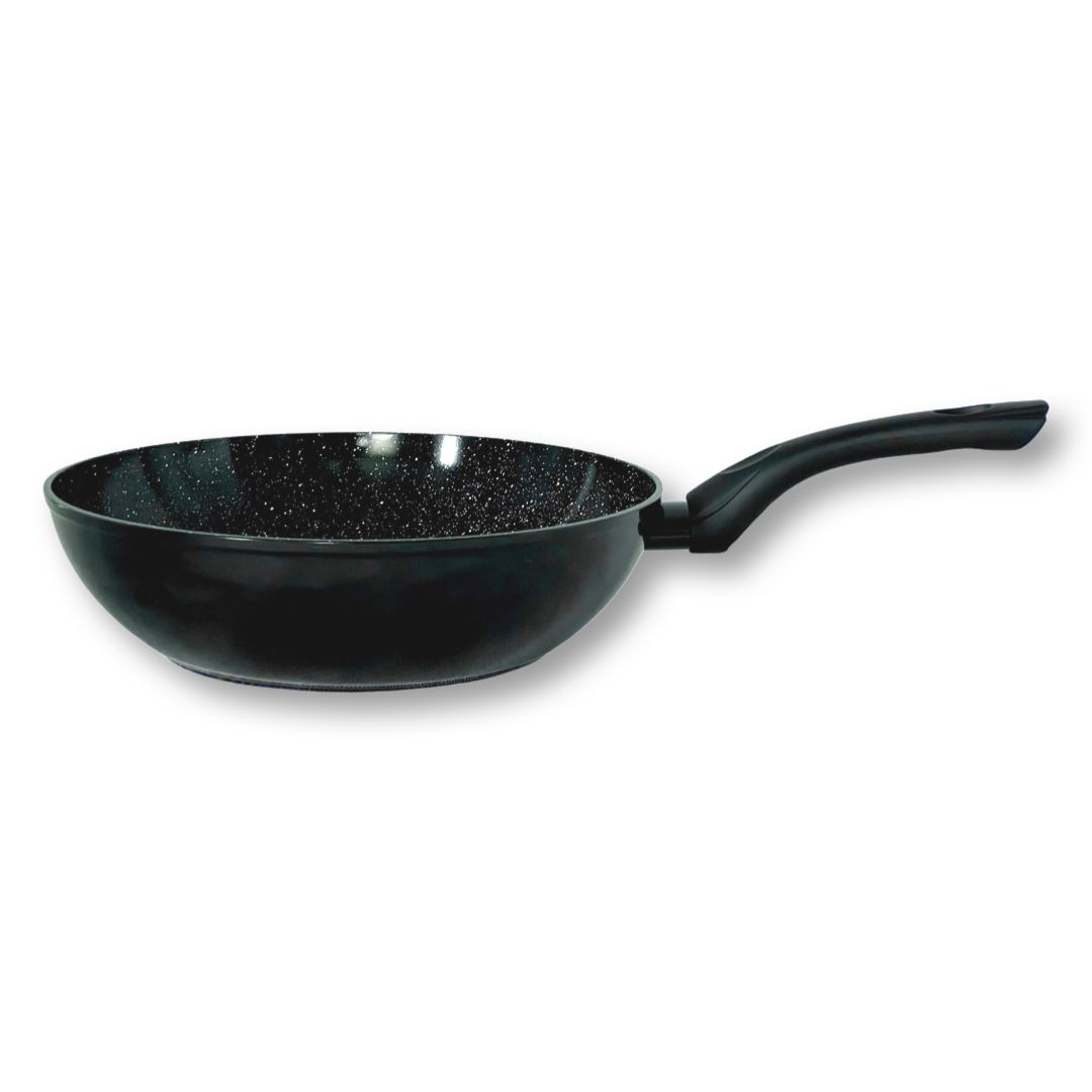 WOK CERAMIQUE MARBRE DIA. 28CM H.8CM