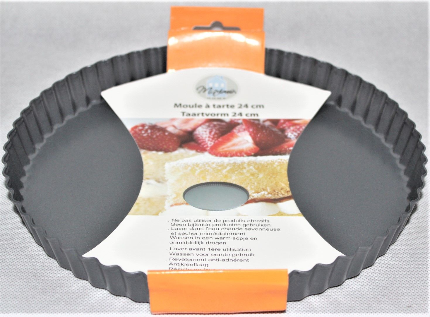 MOULE A TARTE DIA.24CM H.2.3CM