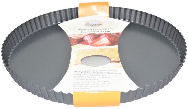 MOULE A TARTE DIA.32CM H.2.8CM